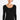 71655 Silk/Cashmere Long Sleeve Shirt - 019 Black