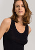 71717 Pure Silk Tank - 019 Black