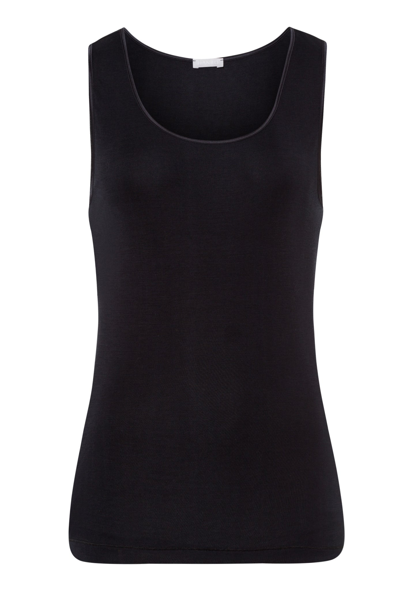 71717 Pure Silk Tank - 019 Black