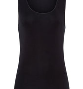 71717 Pure Silk Tank - 019 Black