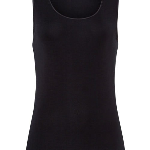 71717 Pure Silk Tank - 019 Black