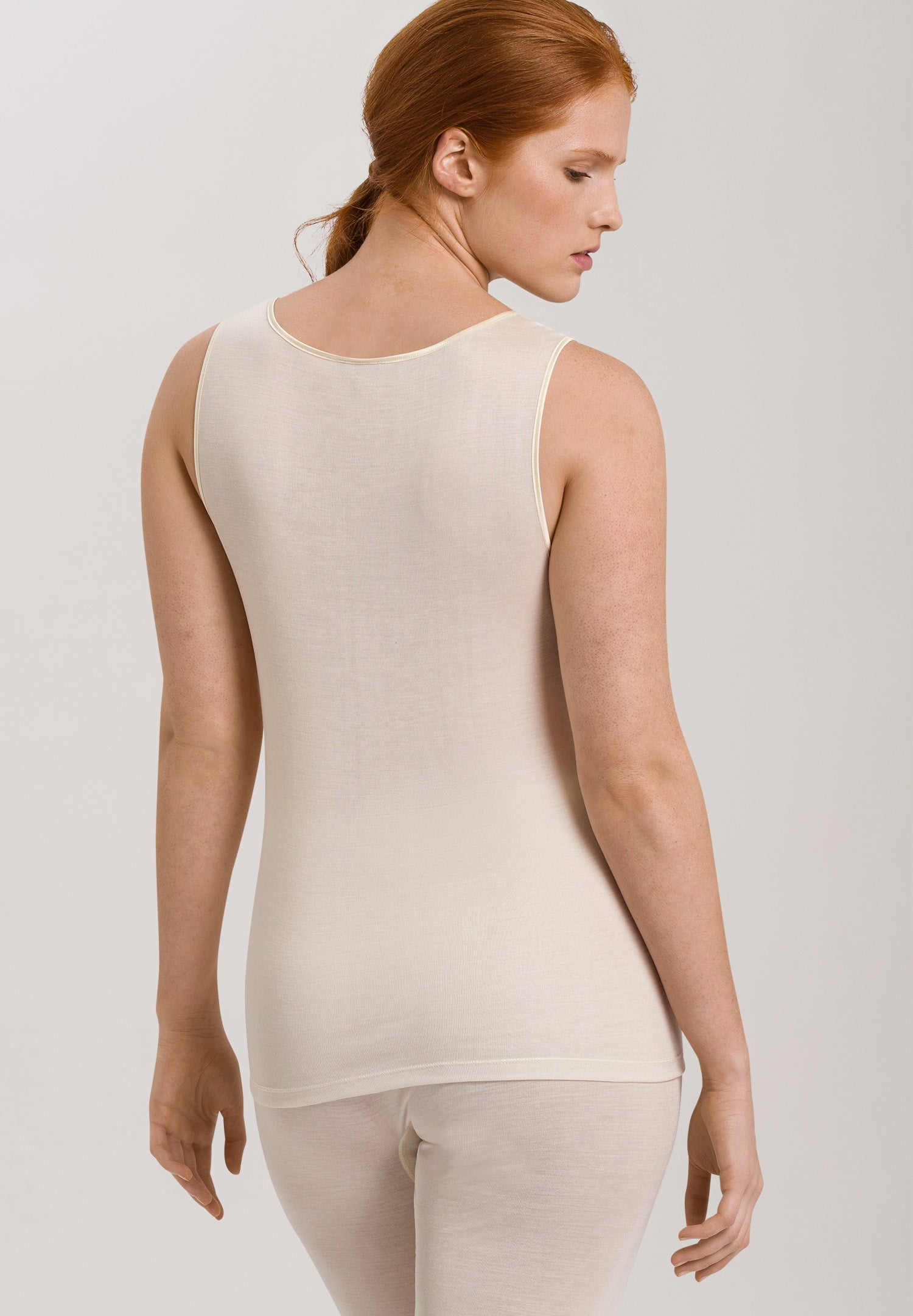 71717 Pure Silk Tank - 116 Pale Cream