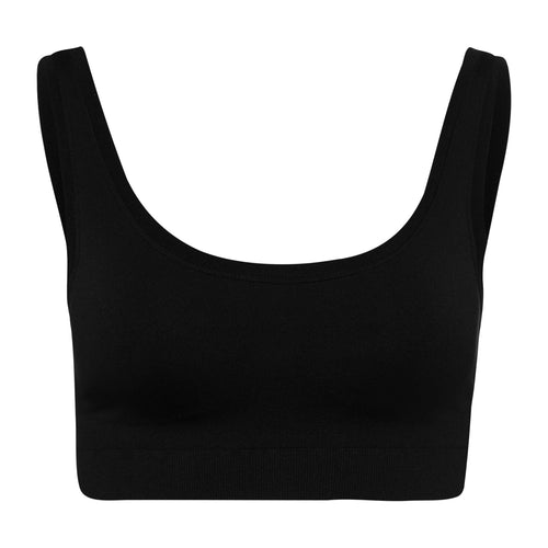 71806 Touch Feeling Crop Top Padded - 199 Black