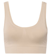 Touch Feeling Crop Top Padded | Coffee Quartz 71806-2216