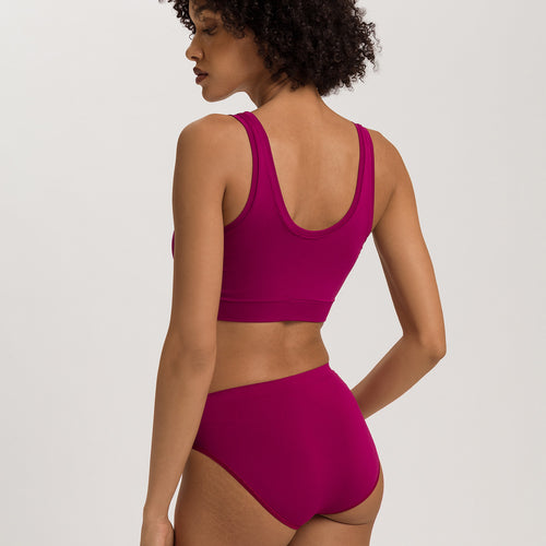 Touch Feeling Crop Top Padded | Pink Tourmaline 71806-2473