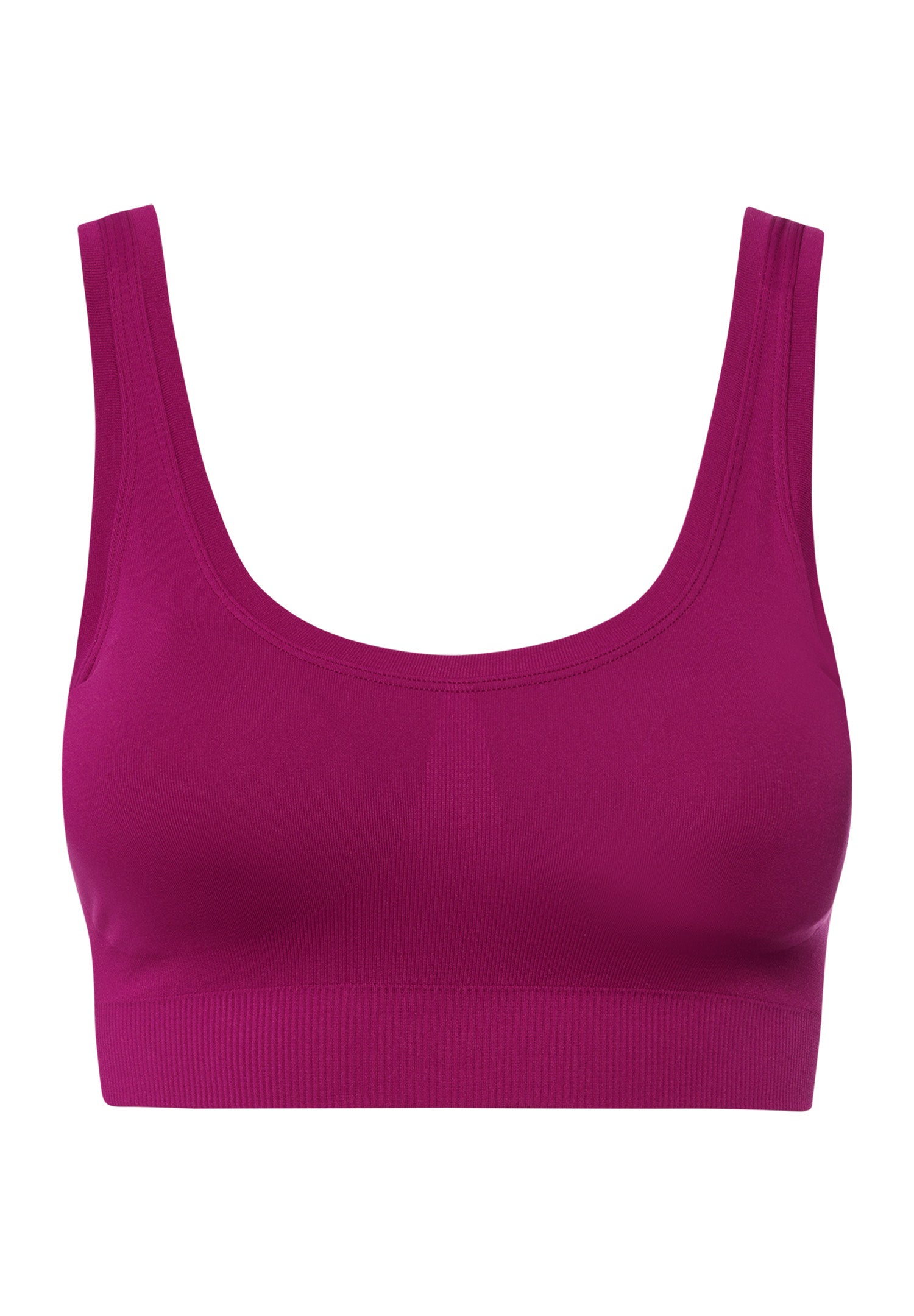Touch Feeling Crop Top Padded | Pink Tourmaline 71806-2473