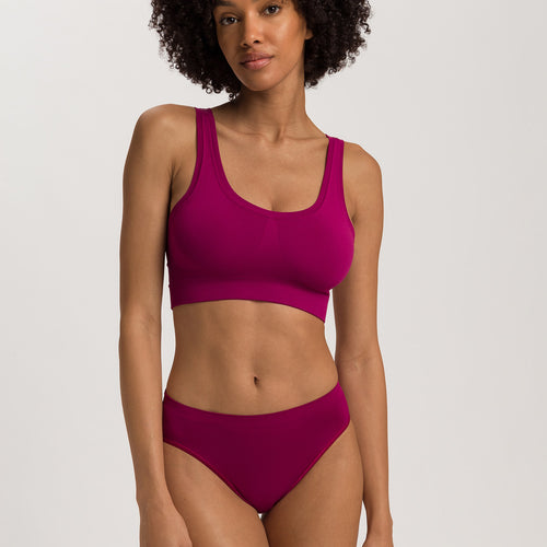 Touch Feeling Crop Top Padded | Pink Tourmaline 71806-2473