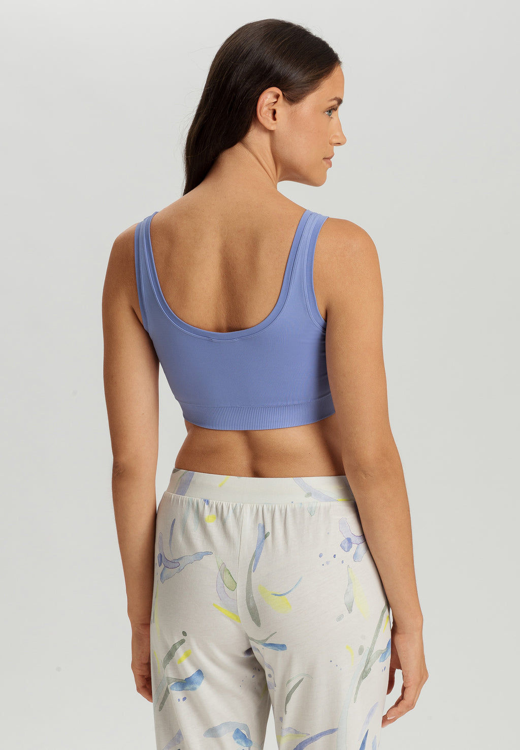 Touch Feeling Crop Top Padded | Wisteria 71806-2484