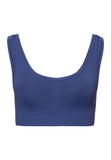 71806 Touch Feeling Crop Top Padded - 2546 Blue Horizon