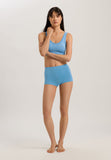 71806 Touch Feeling Crop Top Padded - 2547 Angelite