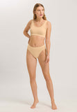 71806 Touch Feeling Crop Top Padded - 274 Beige