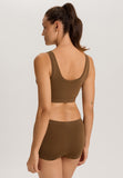 Touch Feeling Crop Top Padded | Mochaccino 71806-2757