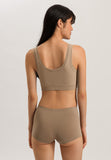 71806 Touch Feeling Crop Top Padded - 2828 Deep Taupe