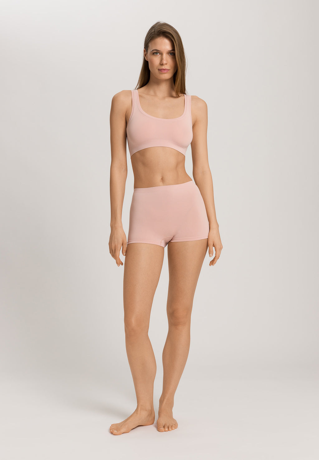 Touch Feeling Crop Top | Blush 71810-1359