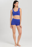 71810 Touch Feeling Crop Top - 1584 Dazzling Blue