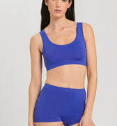 71810 Touch Feeling Crop Top - 1584 Dazzling Blue