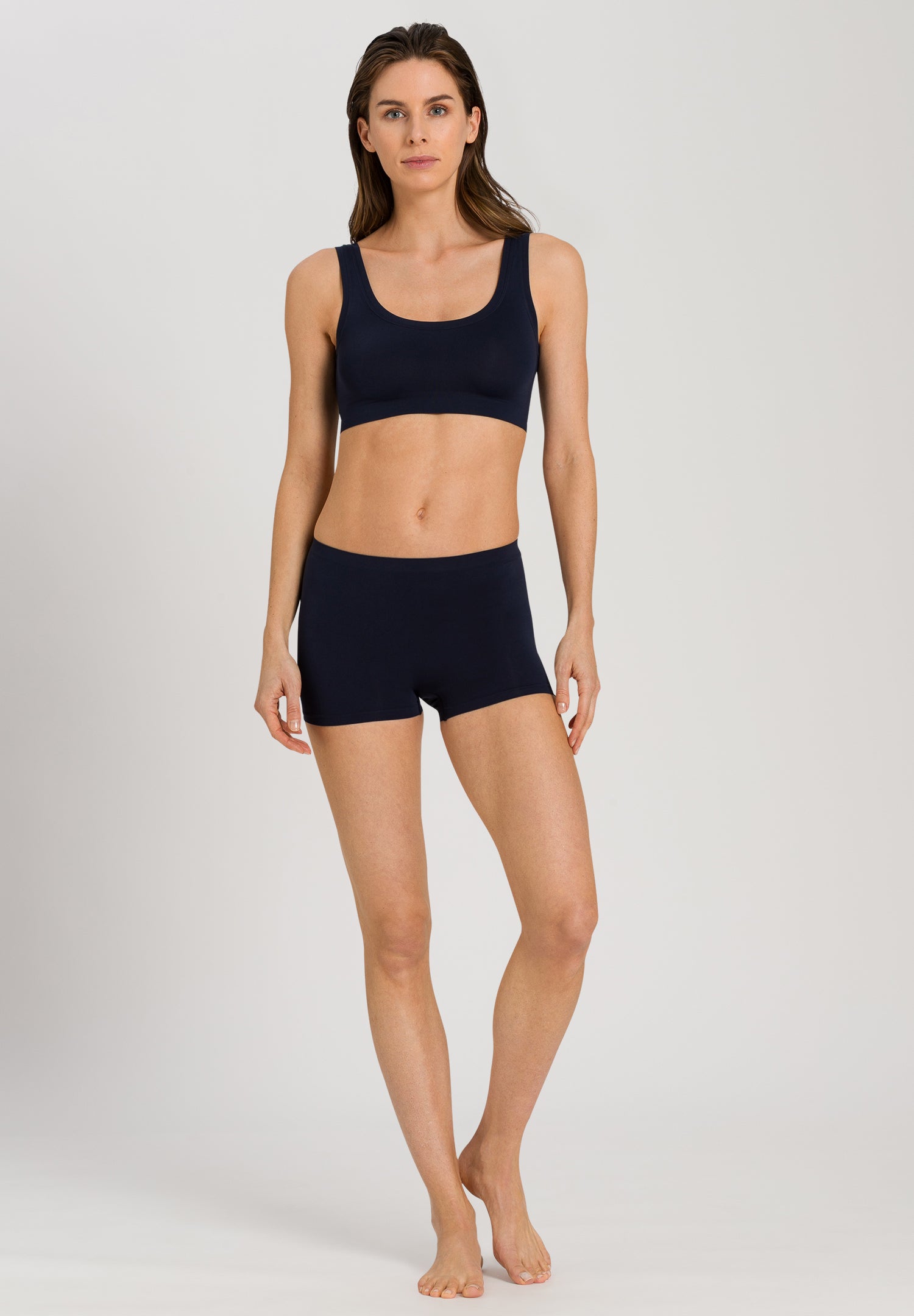 71810 Touch Feeling Crop Top - 1610 Deep Navy