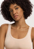 Touch Feeling Crop Top | Coffee Quartz 71810-2216