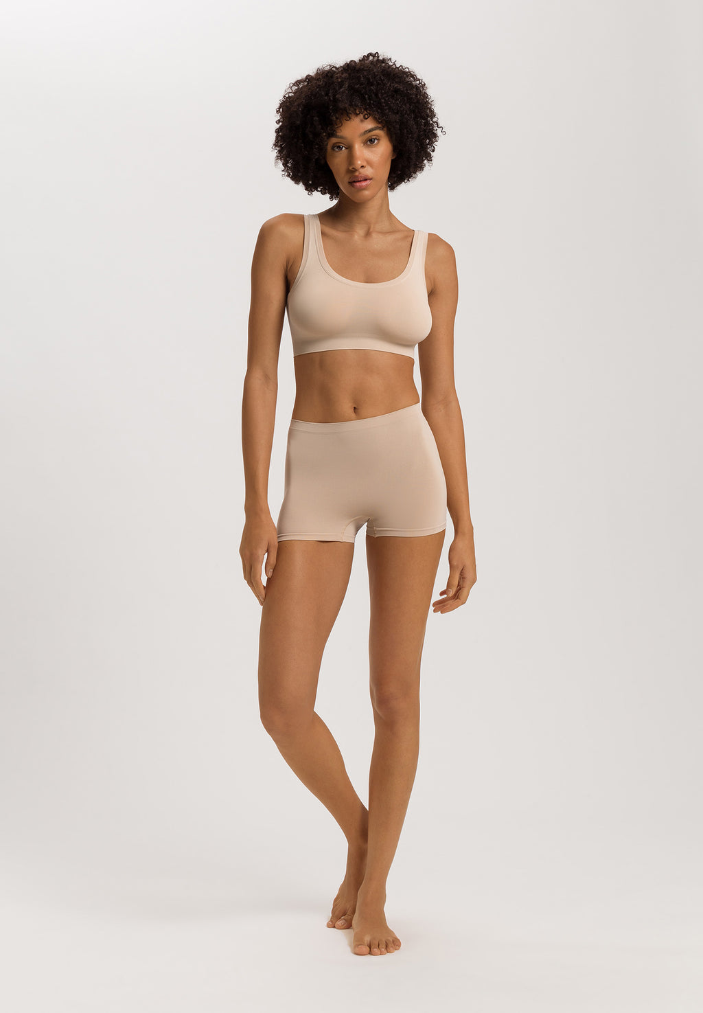 Touch Feeling Crop Top | Coffee Quartz 71810-2216