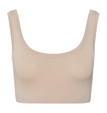Touch Feeling Crop Top | Coffee Quartz 71810-2216