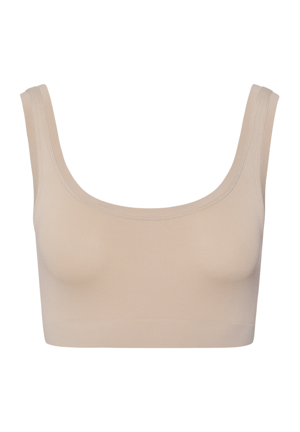 Touch Feeling Crop Top | Coffee Quartz 71810-2216