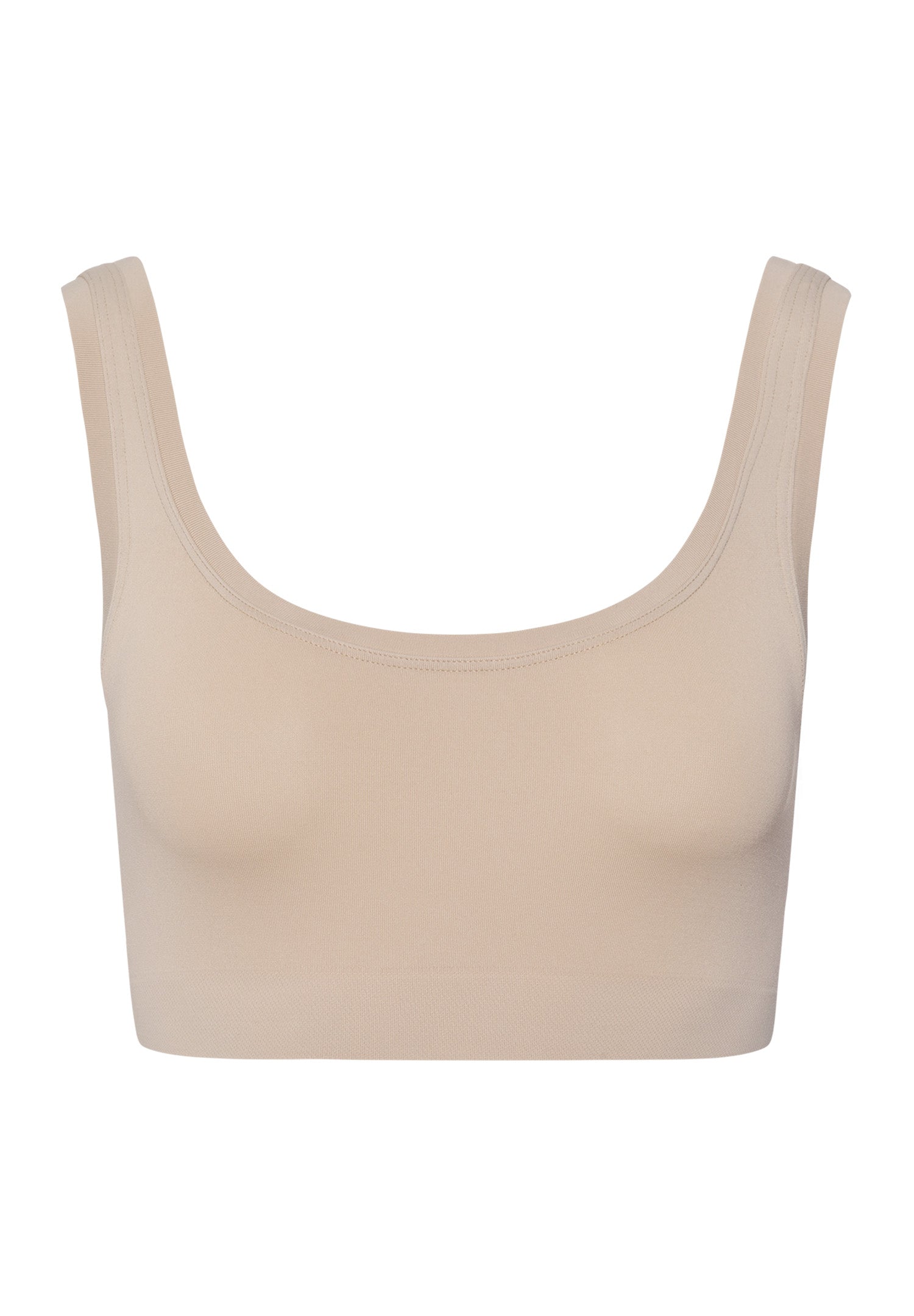 Touch Feeling Crop Top | Coffee Quartz 71810-2216
