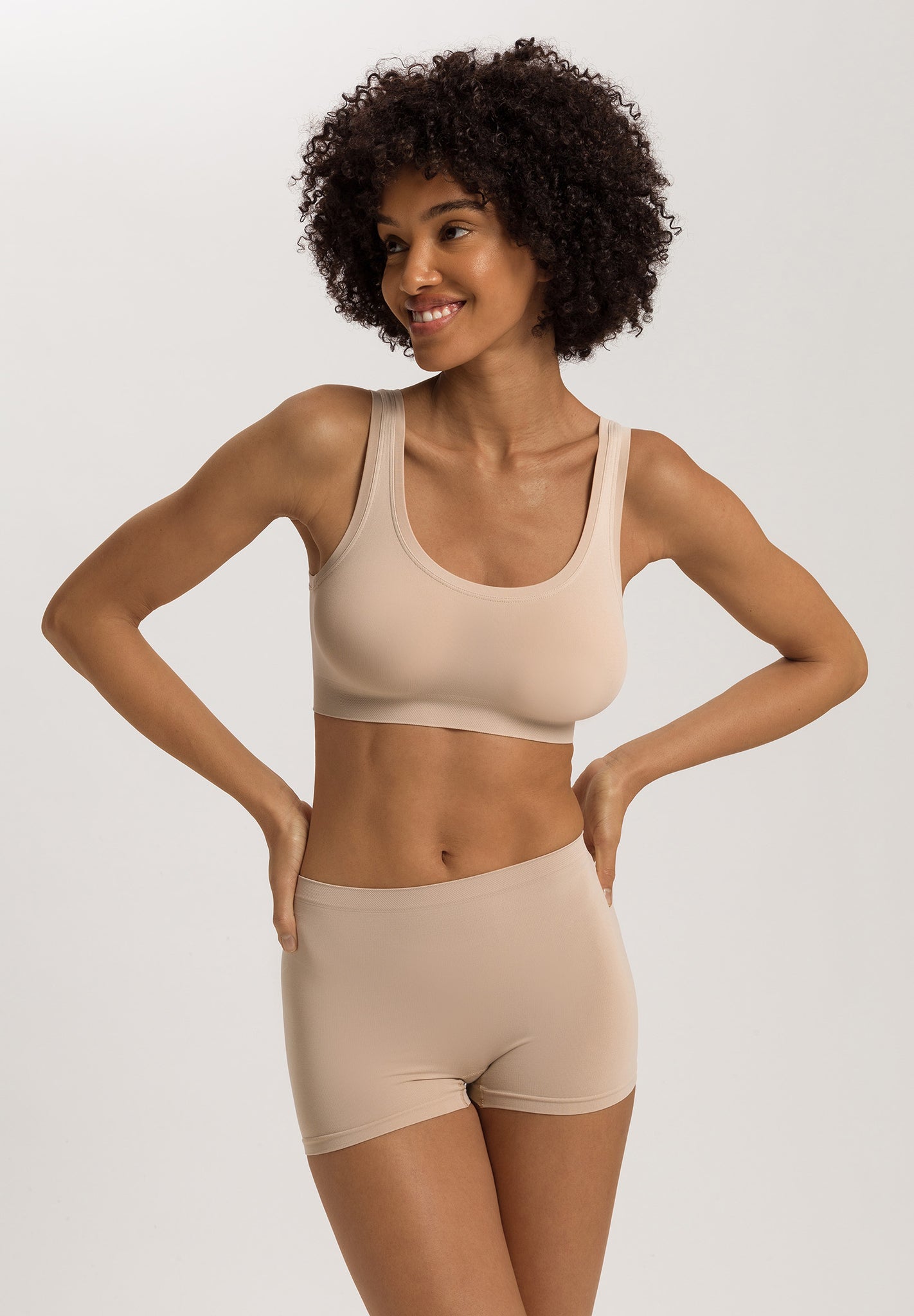 Touch Feeling Crop Top | Coffee Quartz 71810-2216