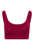 71810 Touch Feeling Crop Top - 2406 Intense Garnet