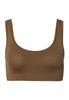 Touch Feeling Crop Top | Mochaccino 71810-2757