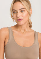 71810 Touch Feeling Crop Top - 2828 Deep Taupe