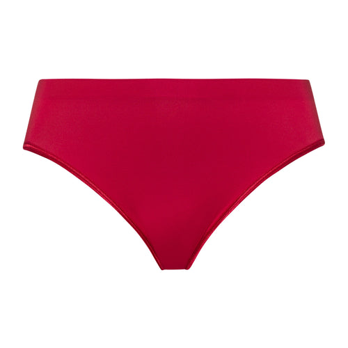 71812 Touch Feeling High-Cut Brief - 2401 Garnet Red