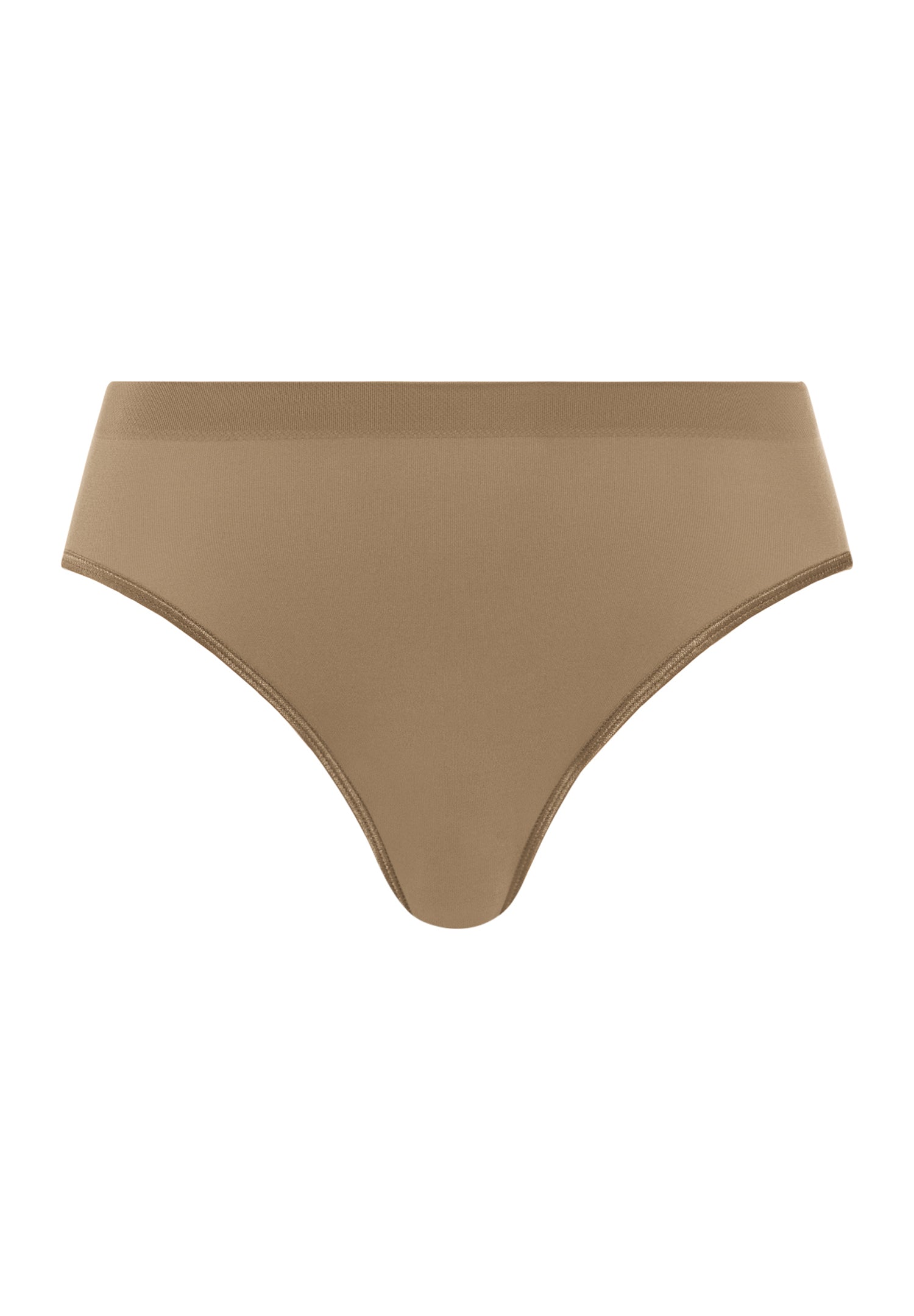 Touch Feeling High Cut Brief | Suede Camel 71812-2825