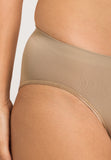 71812 Touch Feeling High-Cut Brief - 2828 Deep Taupe