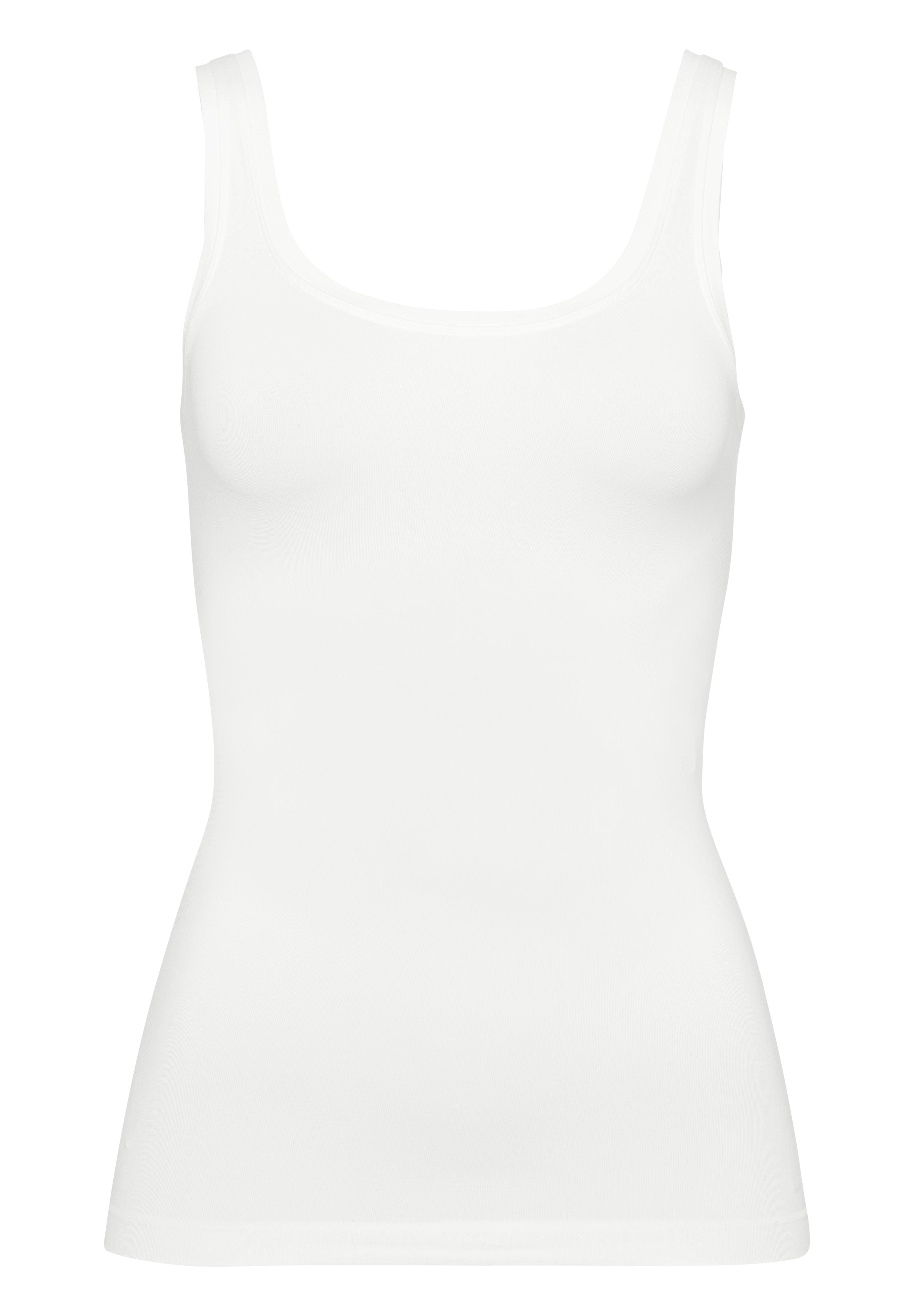 71814 Touch Feeling Tank Top - 101 White