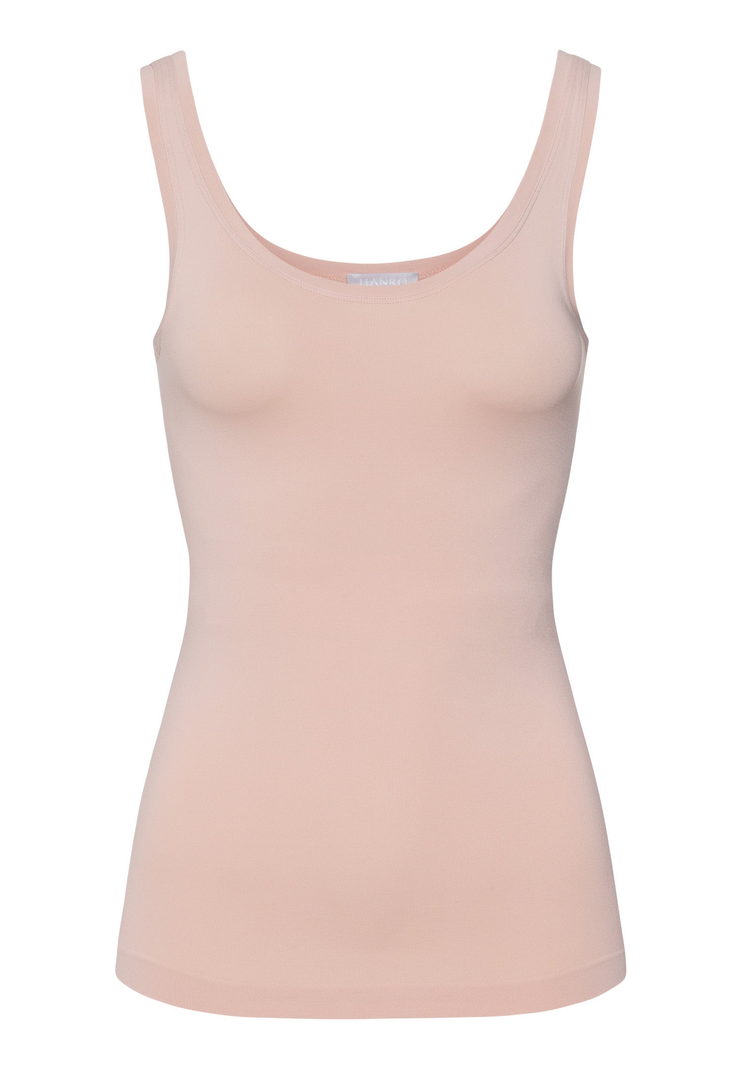 Touch Feeling Round Neck Tank Top | Blush 71814-1359