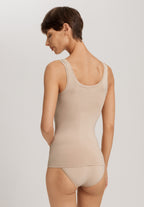 Touch Feeling Round Neck Tank Top | Coffee Quartz 71814-2216