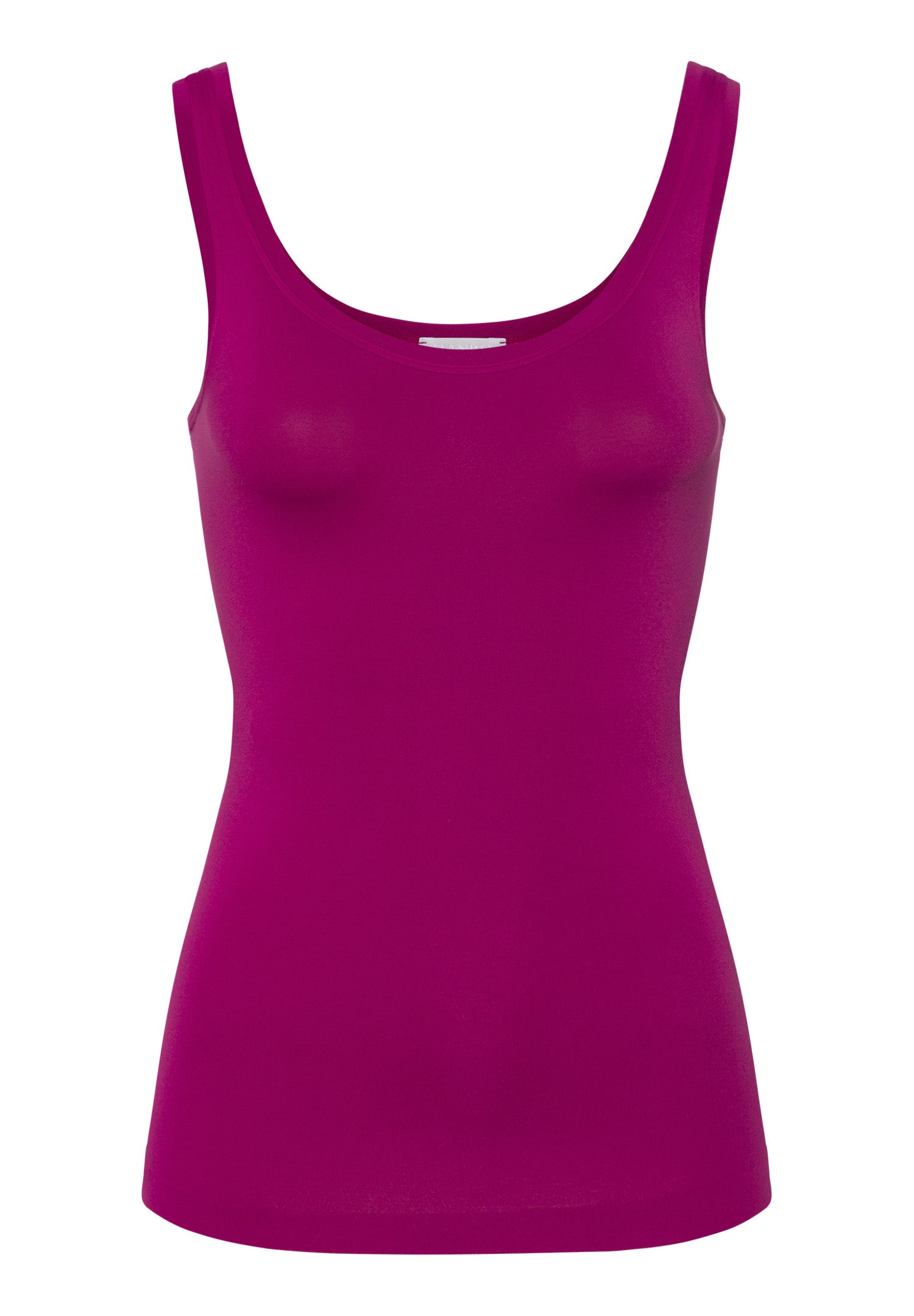 Touch Feeling Round Neck Tank Top | Pink Tourmaline 71814-2473