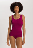 Touch Feeling Round Neck Tank Top | Pink Tourmaline 71814-2473
