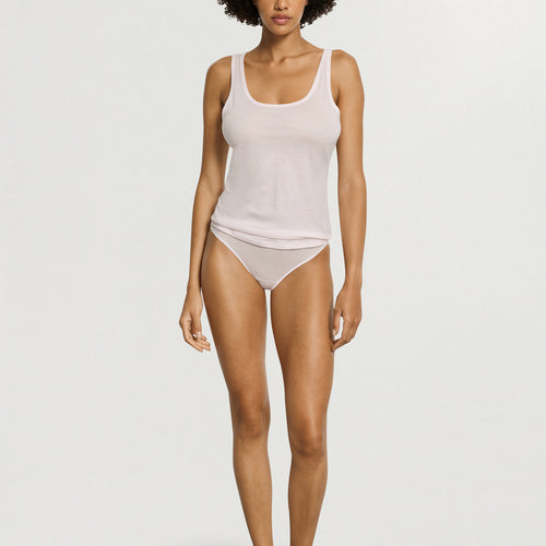 Ultralight Cotton Round Neck Tank Top | Honeydew 71821-1347