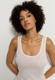 Ultralight Cotton Round Neck Tank Top | Honeydew 71821-1347