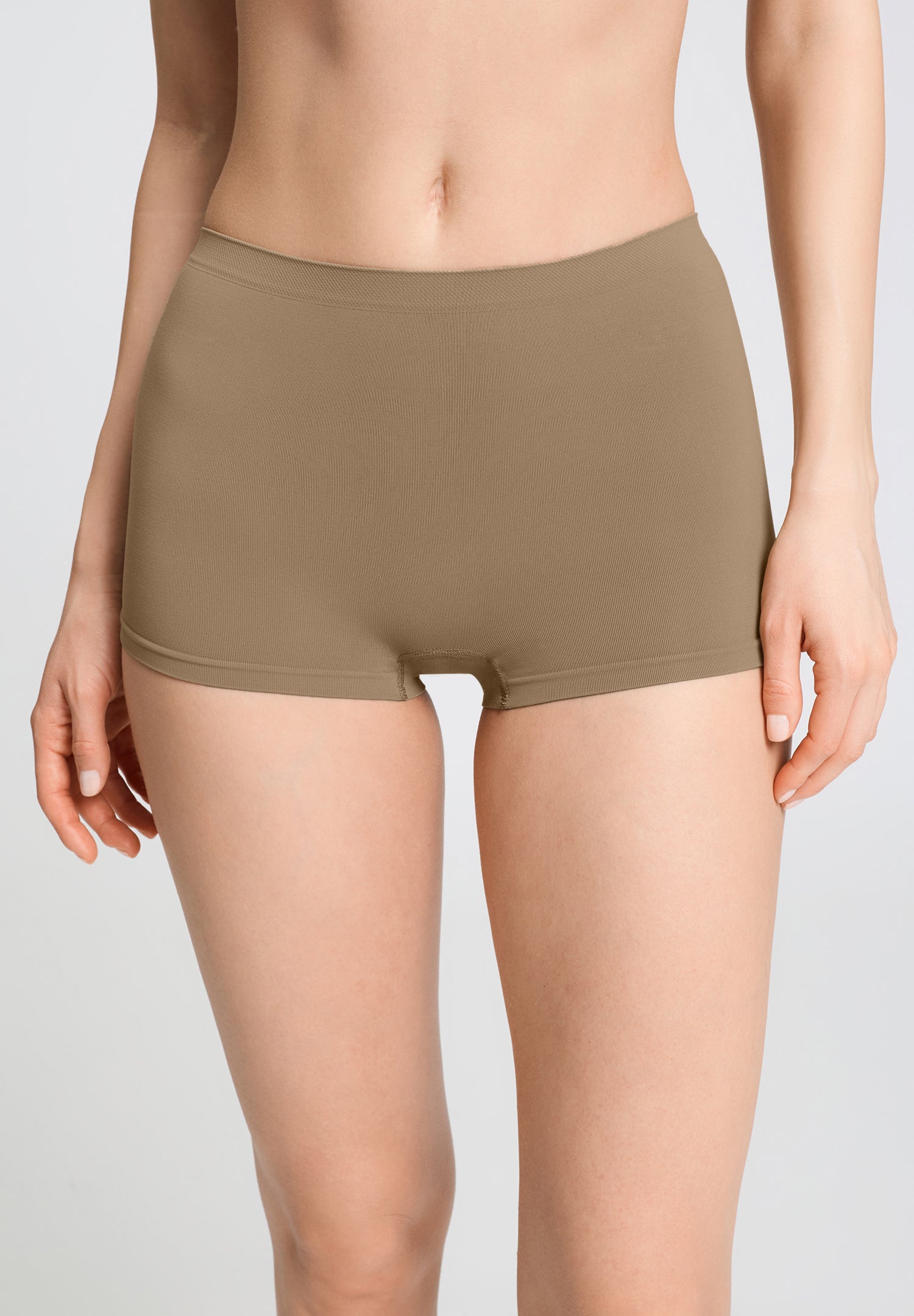 Touch Feeling Boyleg | Suede Camel 71822-2825