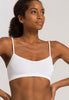 71824 Touch Feeling Spaghetti Crop Top - 101 White