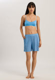 71824 Touch Feeling Spaghetti Crop Top - 2547 Angelite