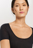 71827 Ultralight S/Slv Shirt - 019 Black