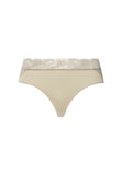 Cotton Delight Lace Trim Cotton High Cut Brief | Olive Stem 71835-2661