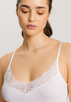 71836 Cotton Delight Spaghetti Cami - 101 White