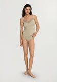 Cotton Delight Lace Trim Cotton Camisole | Olive Stem 71836-2661