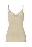 Cotton Delight Lace Trim Cotton Camisole | Olive Stem 71836-2661