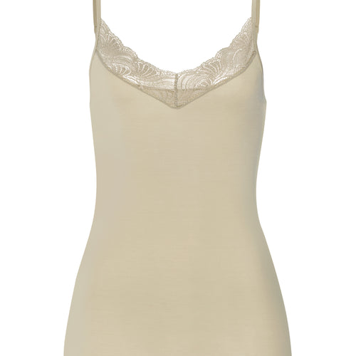 Cotton Delight Lace Trim Cotton Camisole | Olive Stem 71836-2661