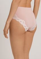 Dana Lace Back Tencel™ Full Hi-Cut Briefs | Blush 71842-1359